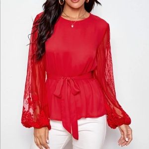 Boho Bishop Sleeve Blouse